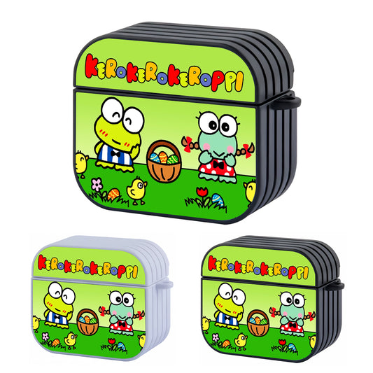 Keroppi Keroleen Couple Hard Plastic Case Cover For Apple Airpods 3