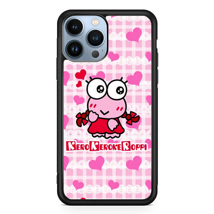 Keroppi Pink Cute iPhone 15 Pro Case