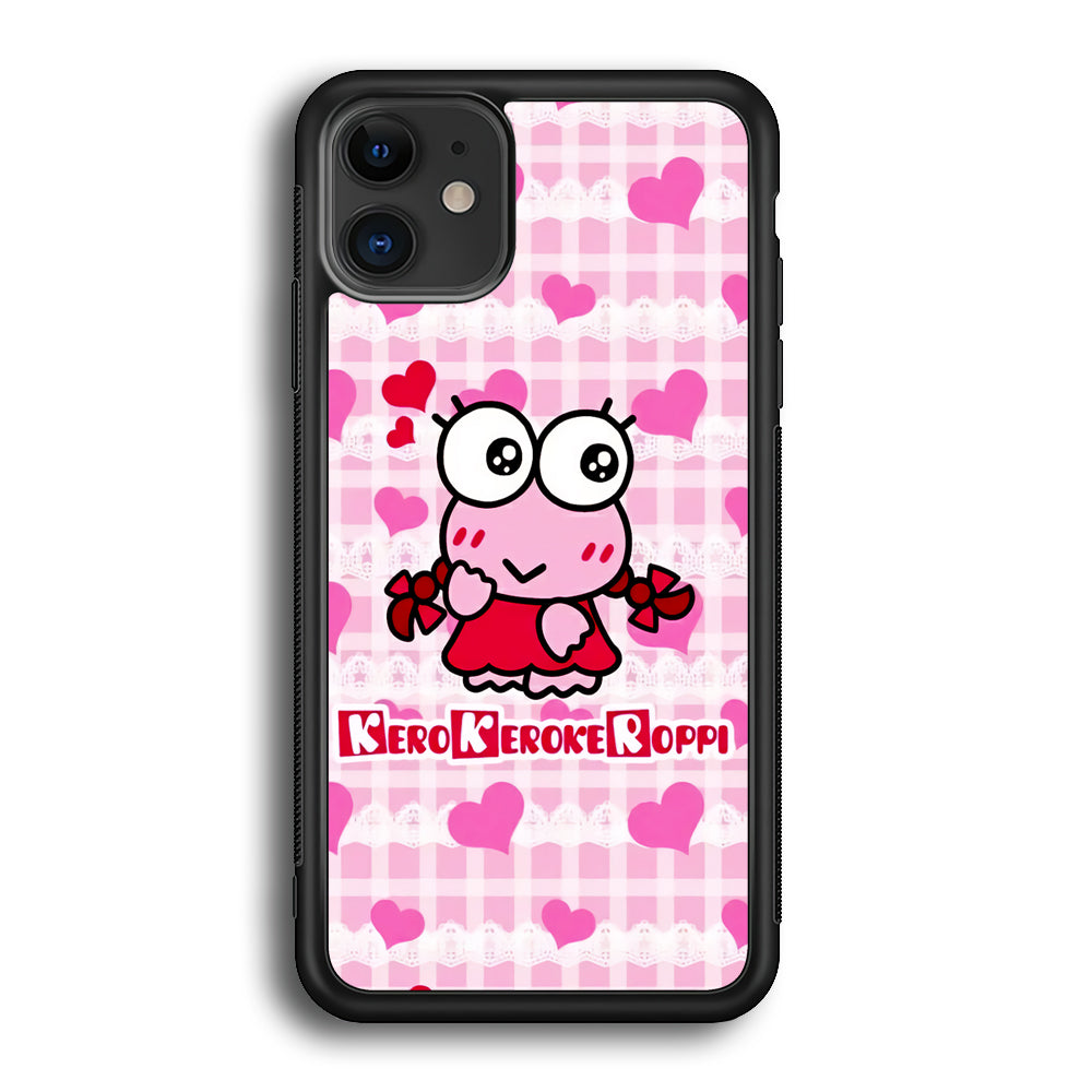 Keroppi Pink Cute iPhone 12 Case