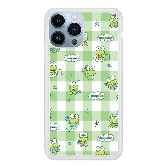 Keroppi Flannel iPhone 14 Pro Max Case