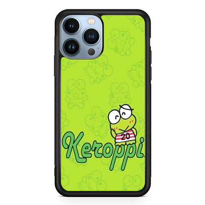 Keroppi Smile Green iPhone 15 Pro Case