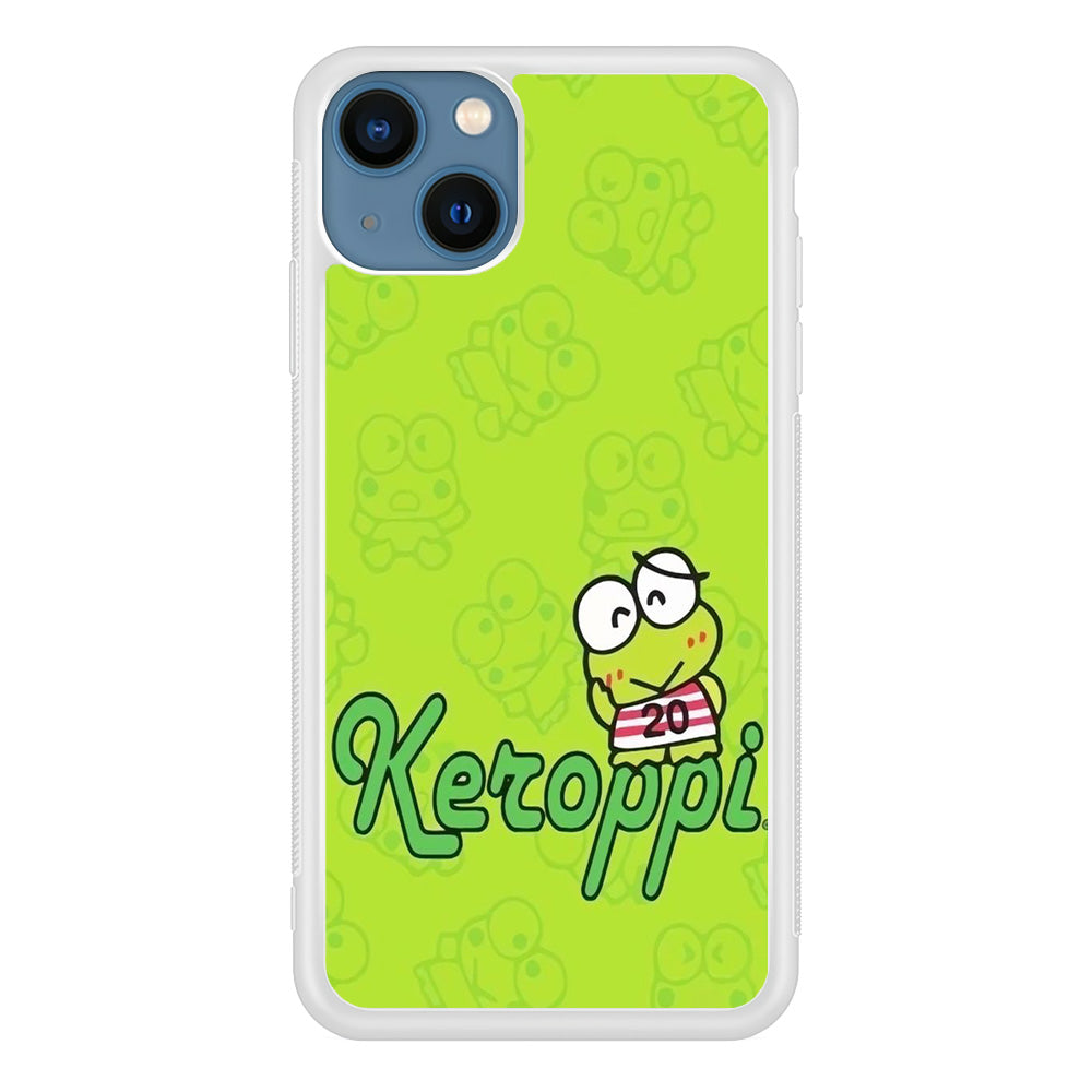 Keroppi Smile Green iPhone 14 Plus Case