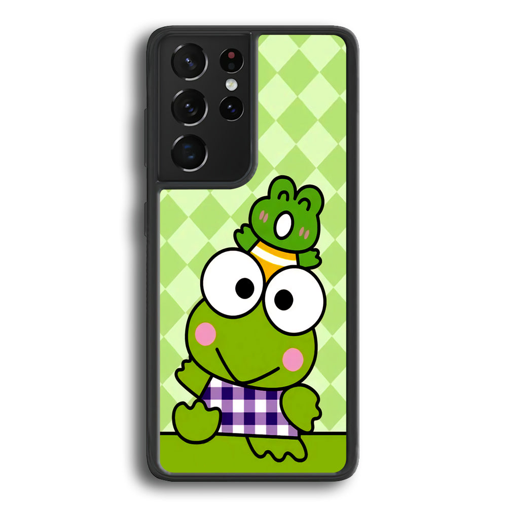 Keroppi and Frog Samsung Galaxy S23 Ultra Case - Ezzystore