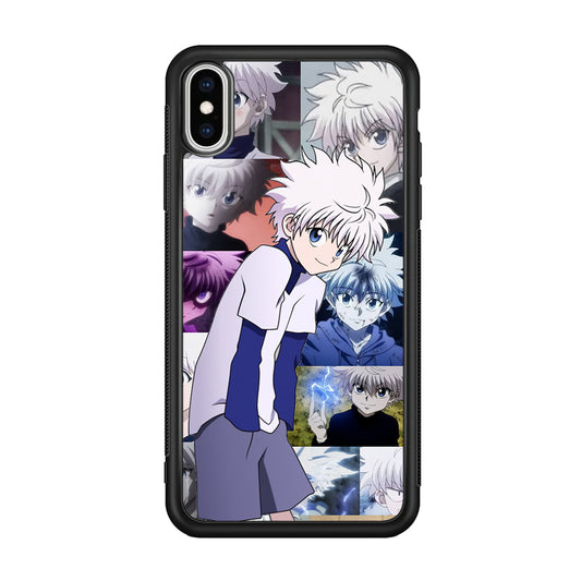 Killua Collage Of Moment iPhone X Case