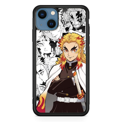 Kimetsu No Yaiba Rengoku iPhone 15 Plus Case