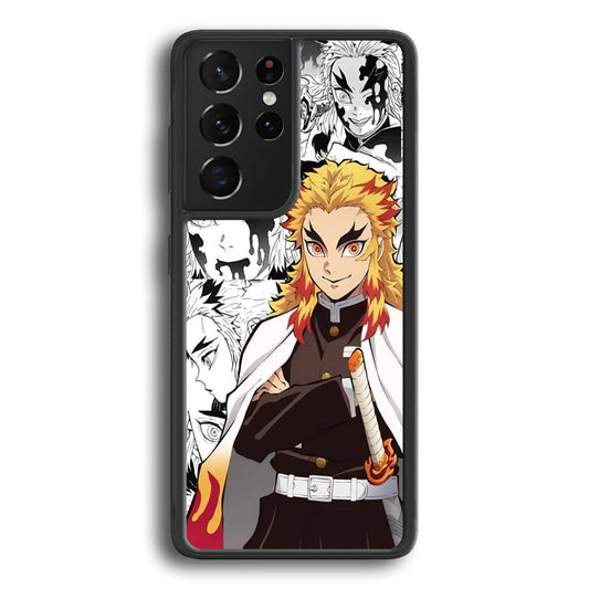 Kimetsu No Yaiba Rengoku Samsung Galaxy S22 Ultra Case - Ezzystore