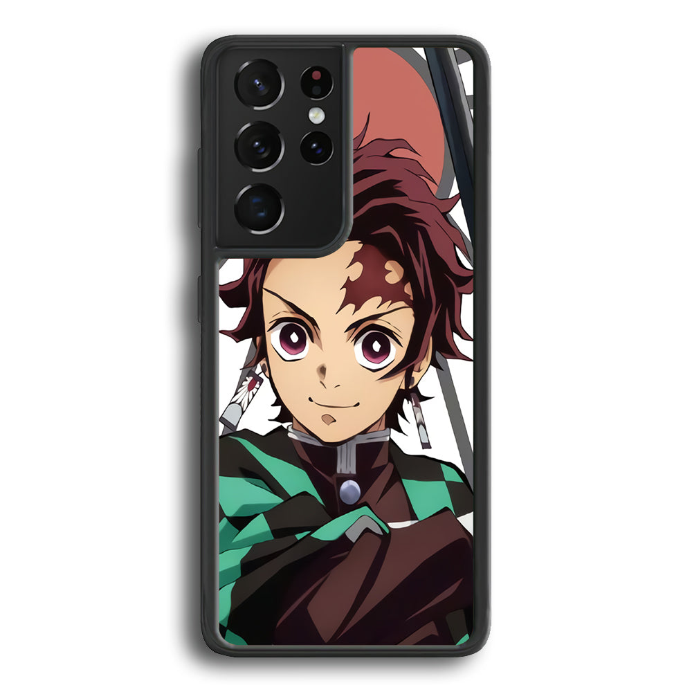 Kimetsu No Yaiba Tanjiro Samsung Galaxy S23 Ultra Case - Ezzystore