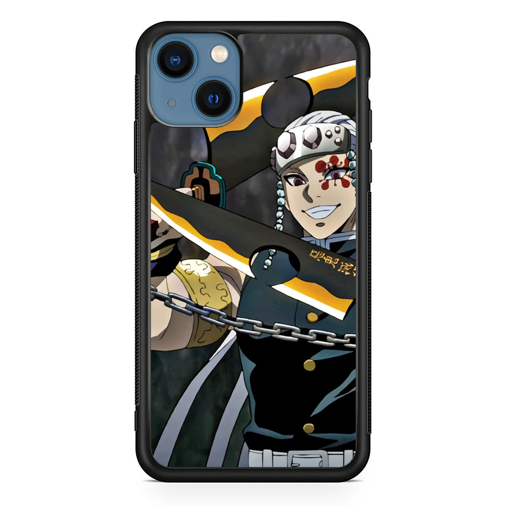 Kimetsu No Yaiba tengen Uzui iPhone 14 Plus Case