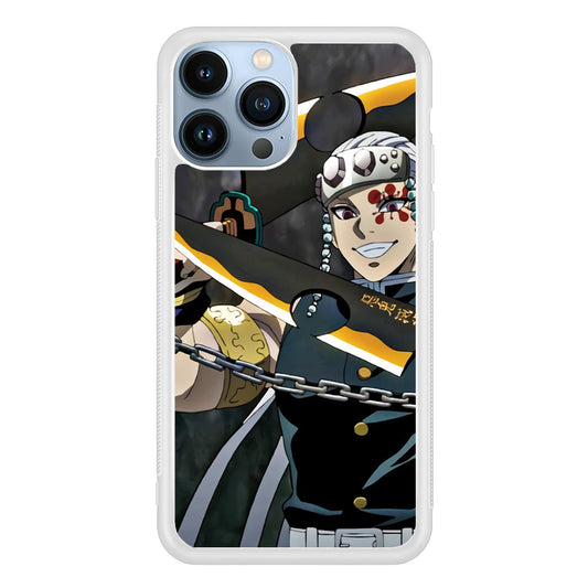 Kimetsu No Yaiba tengen Uzui iPhone 14 Pro Case