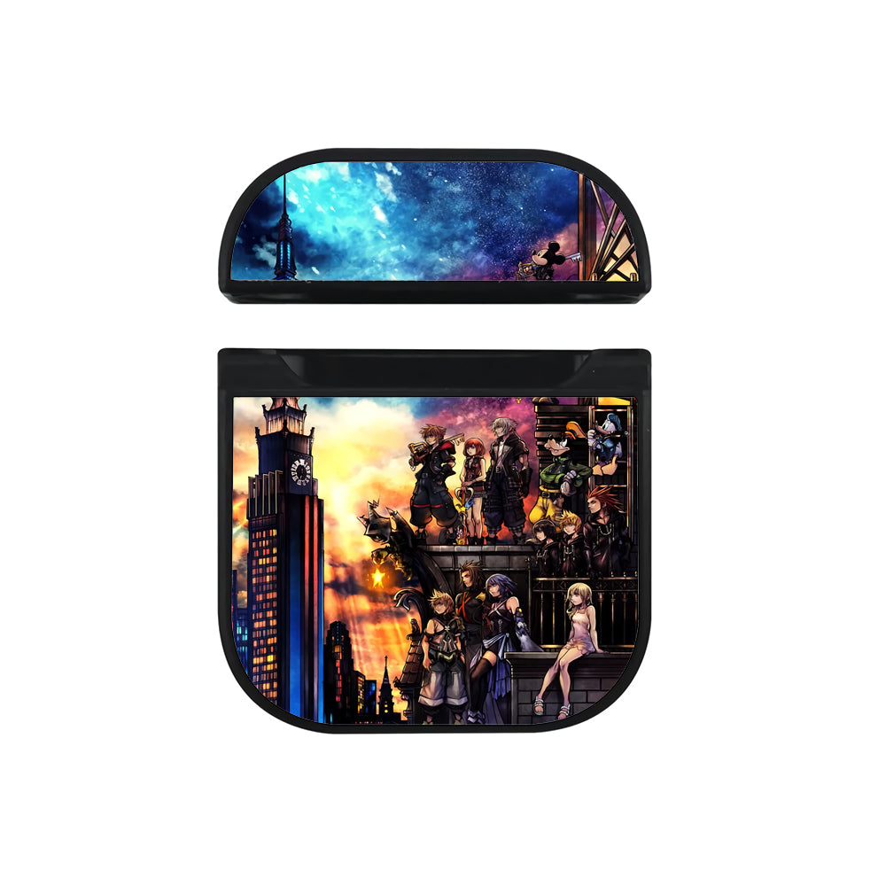 Kingdom Heart 3 Poster Hard Plastic Case Cover For Apple Airpods