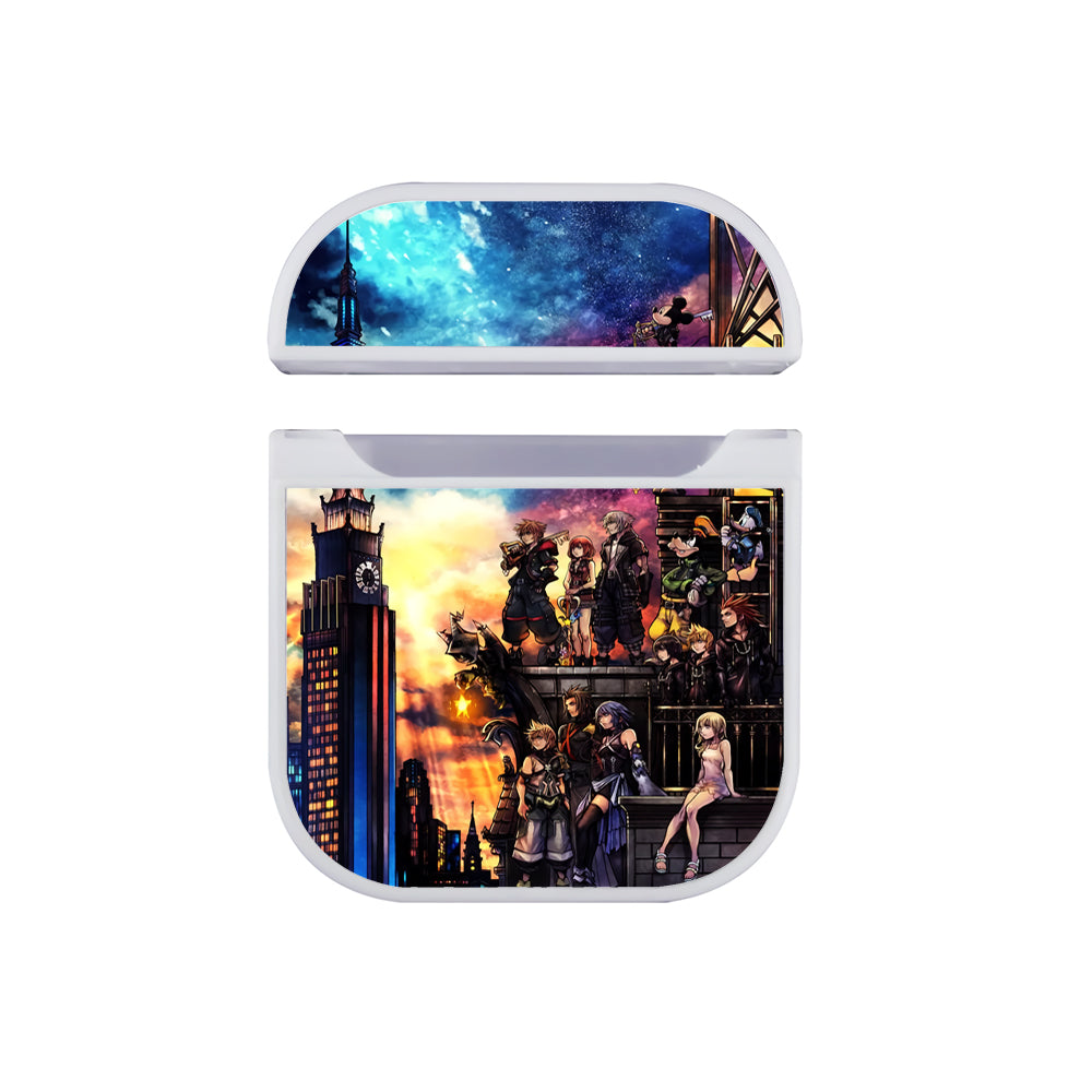 Kingdom Heart 3 Poster Hard Plastic Case Cover For Apple Airpods