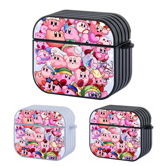 Kirby All Mode Hard Plastic Case Cover For Apple Airpods 3