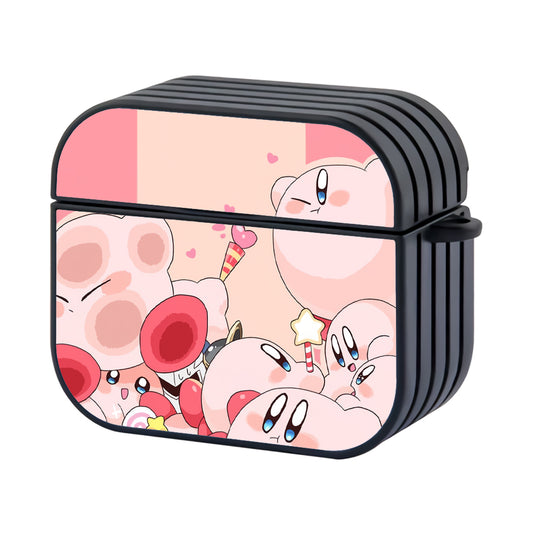Kirby Cute Hard Plastic Case Cover For Apple Airpods 3 - Ezzystore