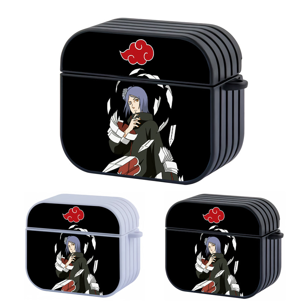 Konan Akatsuki Hard Plastic Case Cover For Apple Airpods 3