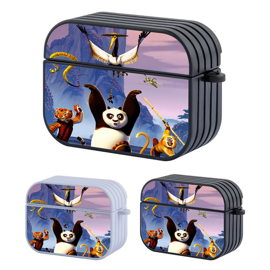 Kung Fu Panda Paws And Team Hard Plastic Case Cover For Apple Airpods Pro