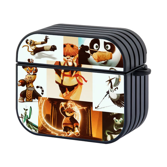 Kungfu Panda Panda And Collage Squad Hard Plastic Case Cover For Apple Airpods 3 - Ezzystore