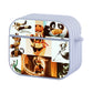 Kungfu Panda Panda And Collage Squad Hard Plastic Case Cover For Apple Airpods 3