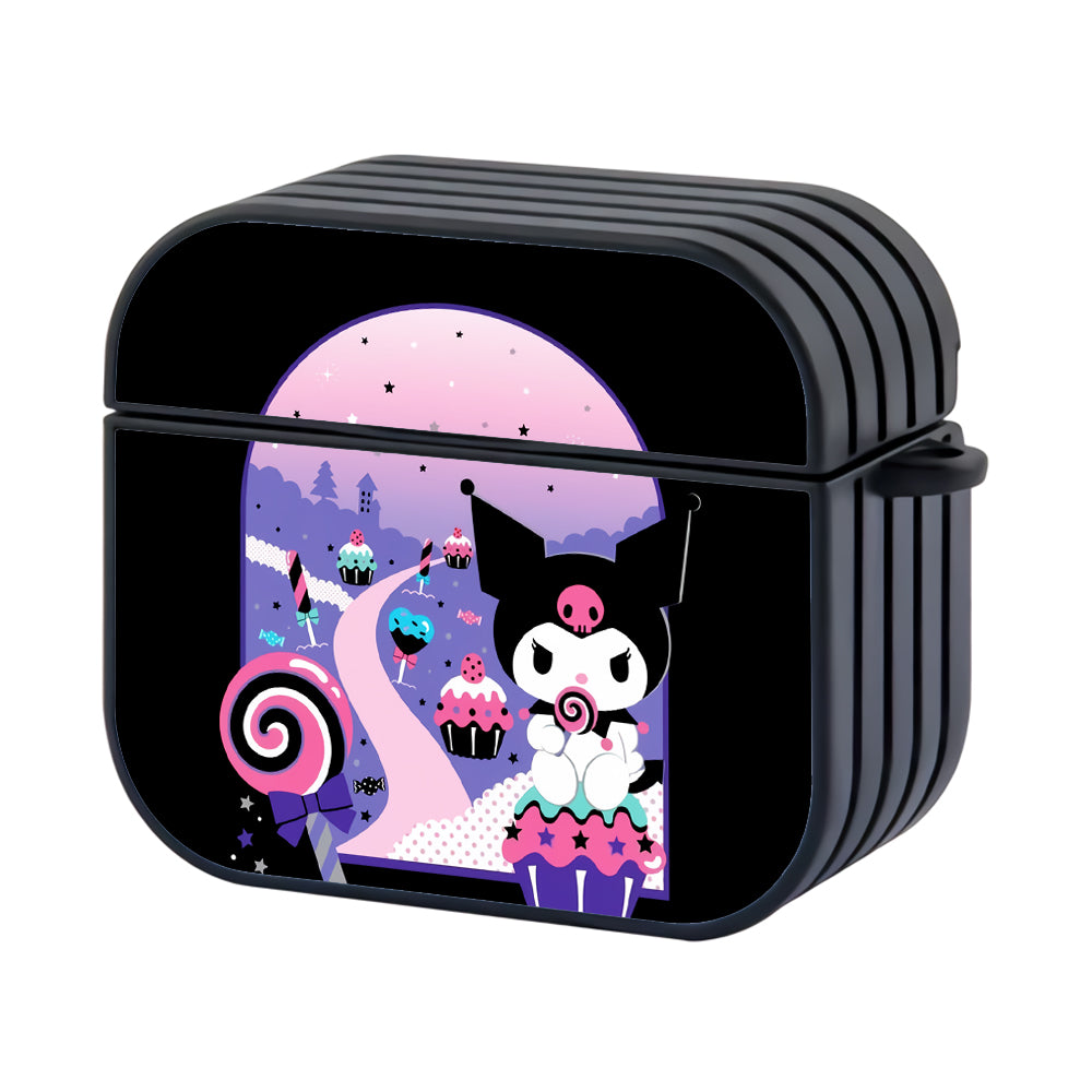 Kuromi Aesthetic Of Cake Hard Plastic Case Cover For Apple Airpods 3