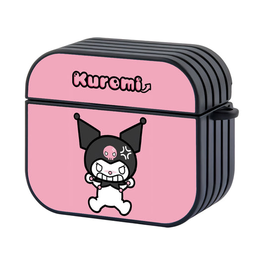 Kuromi Angry Style Hard Plastic Case Cover For Apple Airpods 4 - Ezzystore