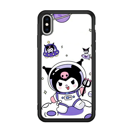 Kuromi Astronaut Cosplay iPhone X Case
