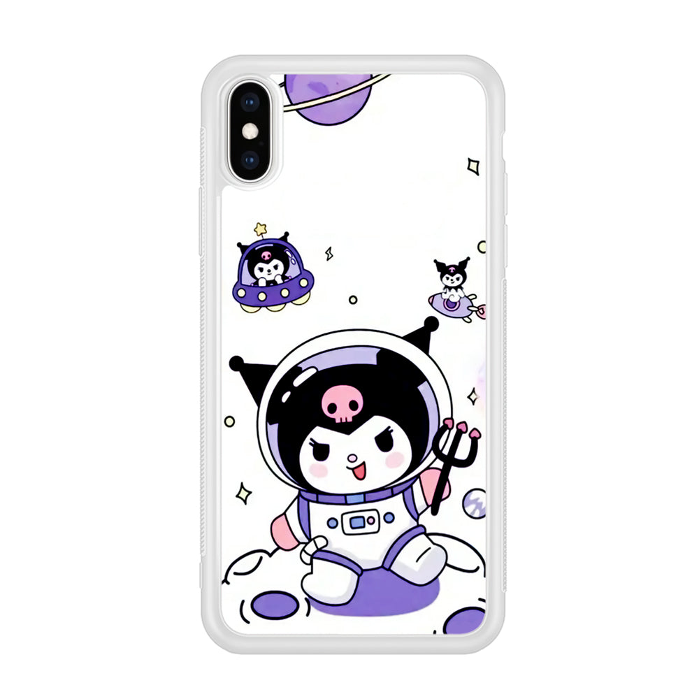 Kuromi Astronaut Cosplay iPhone XS Case