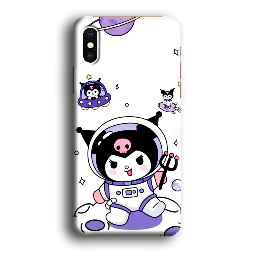 Kuromi Astronaut Cosplay iPhone XS Case
