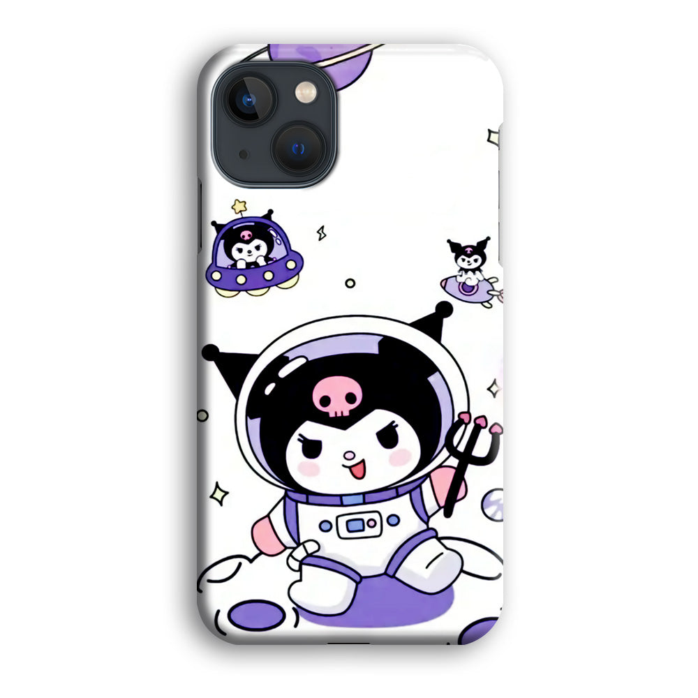 Kuromi Astronaut Cosplay iPhone 15 Plus Case