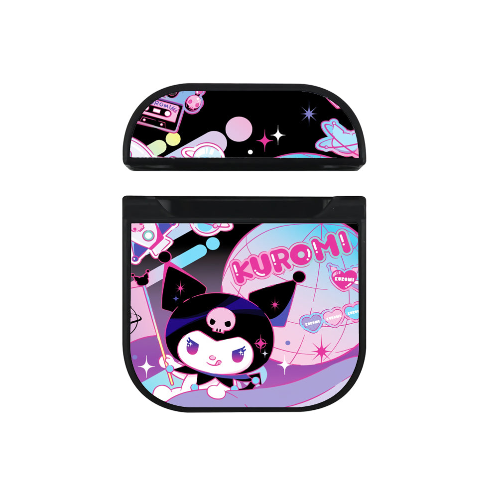 Kuromi World Hard Plastic Case Cover For Apple Airpods