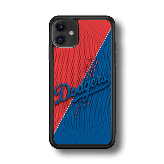 LA Dodgers Red And Blue Colour iPhone 11 Case