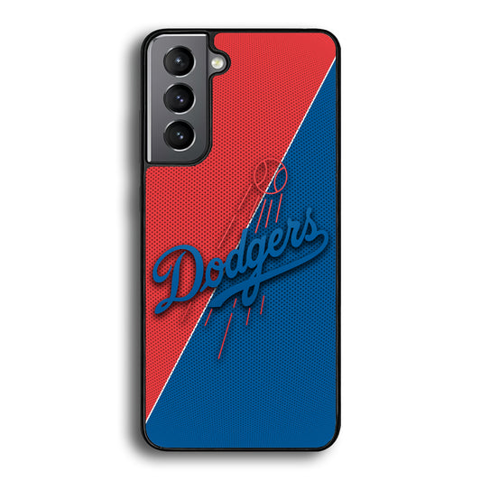 LA Dodgers Red And Blue Colour Samsung Galaxy S21 Case