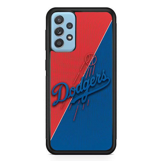 LA Dodgers Red And Blue Colour Samsung Galaxy A72 Case