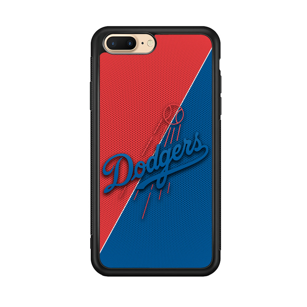 LA Dodgers Red And Blue Colour iPhone 7 Plus Case