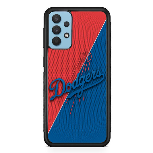 LA Dodgers Red And Blue Colour Samsung Galaxy A32 Case