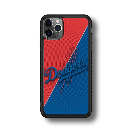 LA Dodgers Red And Blue Colour iPhone 11 Pro Max Case