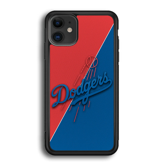 LA Dodgers Red And Blue Colour iPhone 12 Case