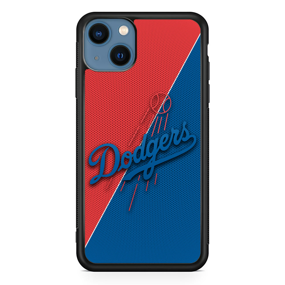 LA Dodgers Red And Blue Colour iPhone 15 Case
