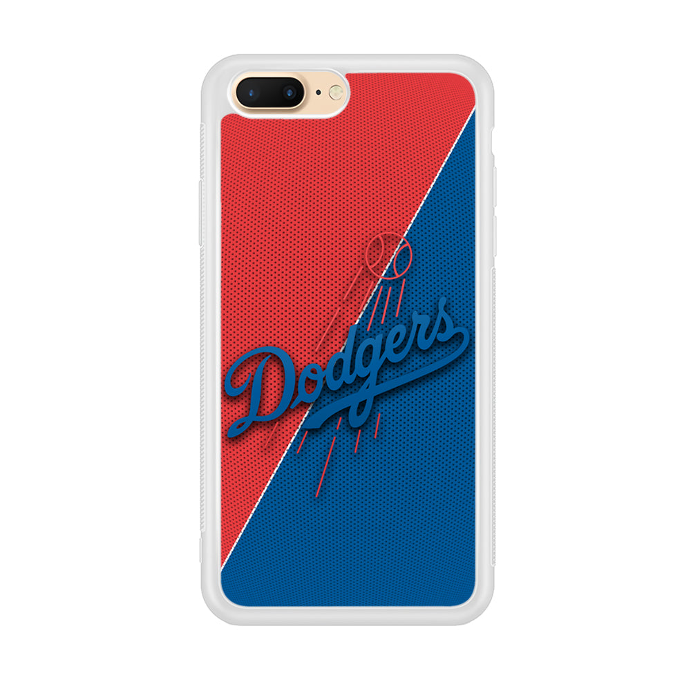 LA Dodgers Red And Blue Colour iPhone 7 Plus Case