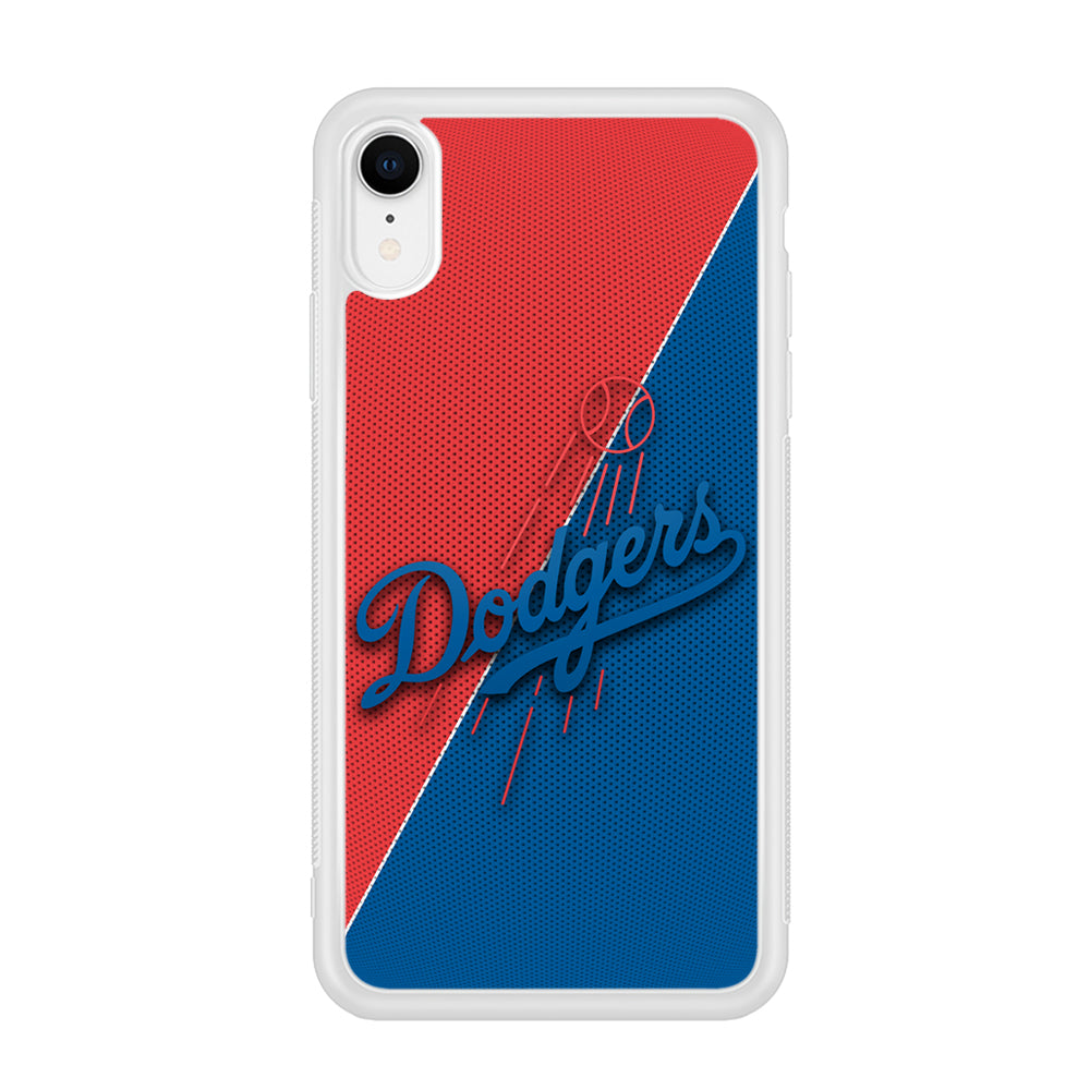 LA Dodgers Red And Blue Colour iPhone XR Case