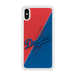 LA Dodgers Red And Blue Colour iPhone X Case