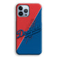 LA Dodgers Red And Blue Colour iPhone 14 Pro Case