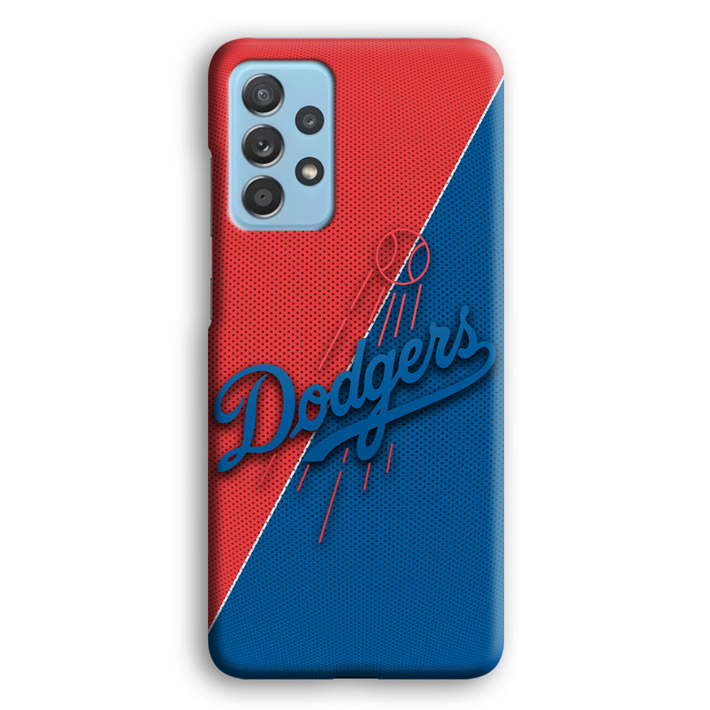 LA Dodgers Red And Blue Colour Samsung Galaxy A52 Case