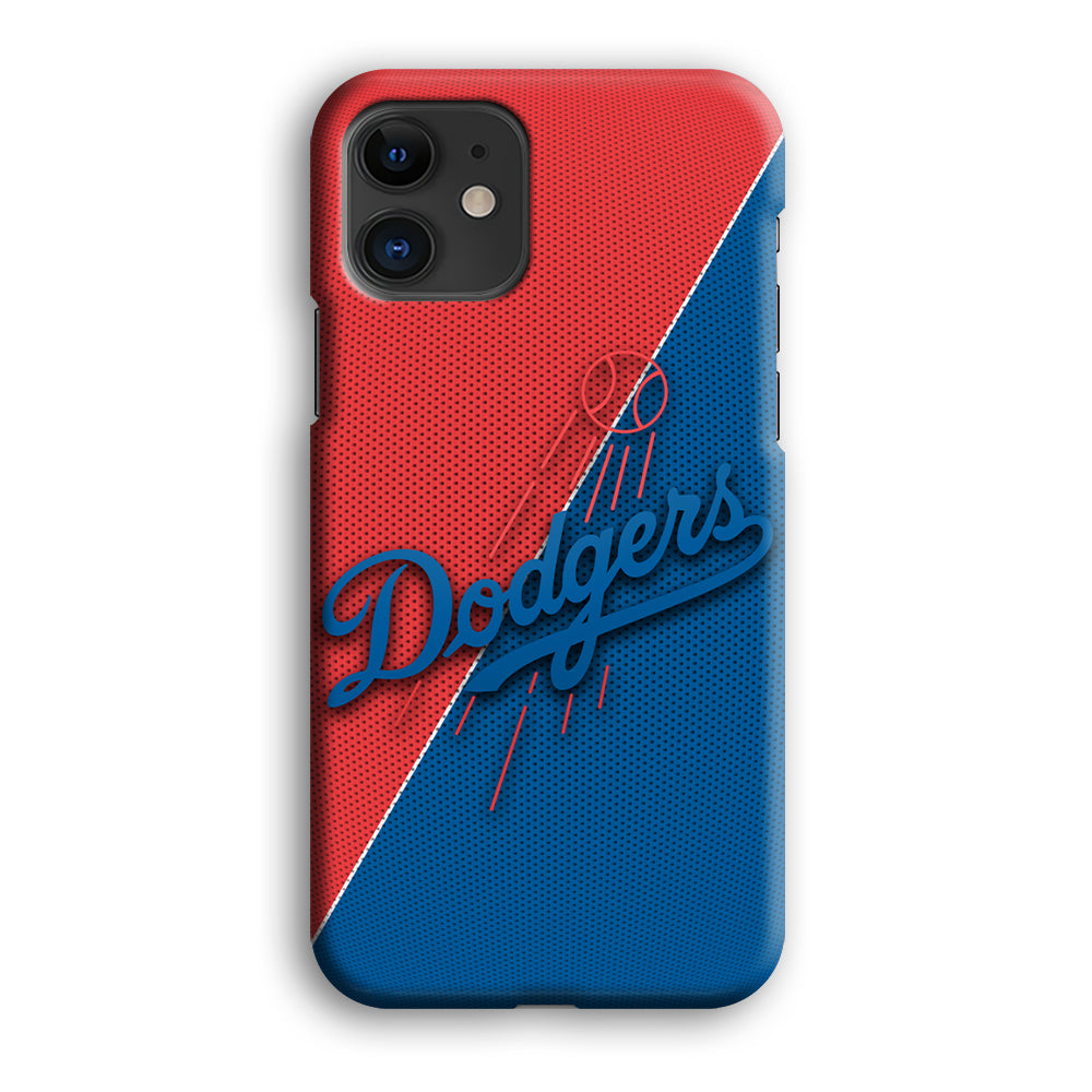 LA Dodgers Red And Blue Colour iPhone 12 Case