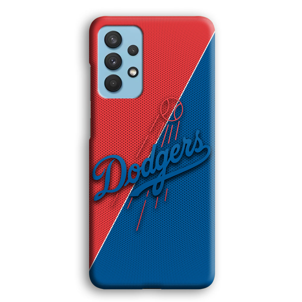 LA Dodgers Red And Blue Colour Samsung Galaxy A32 Case