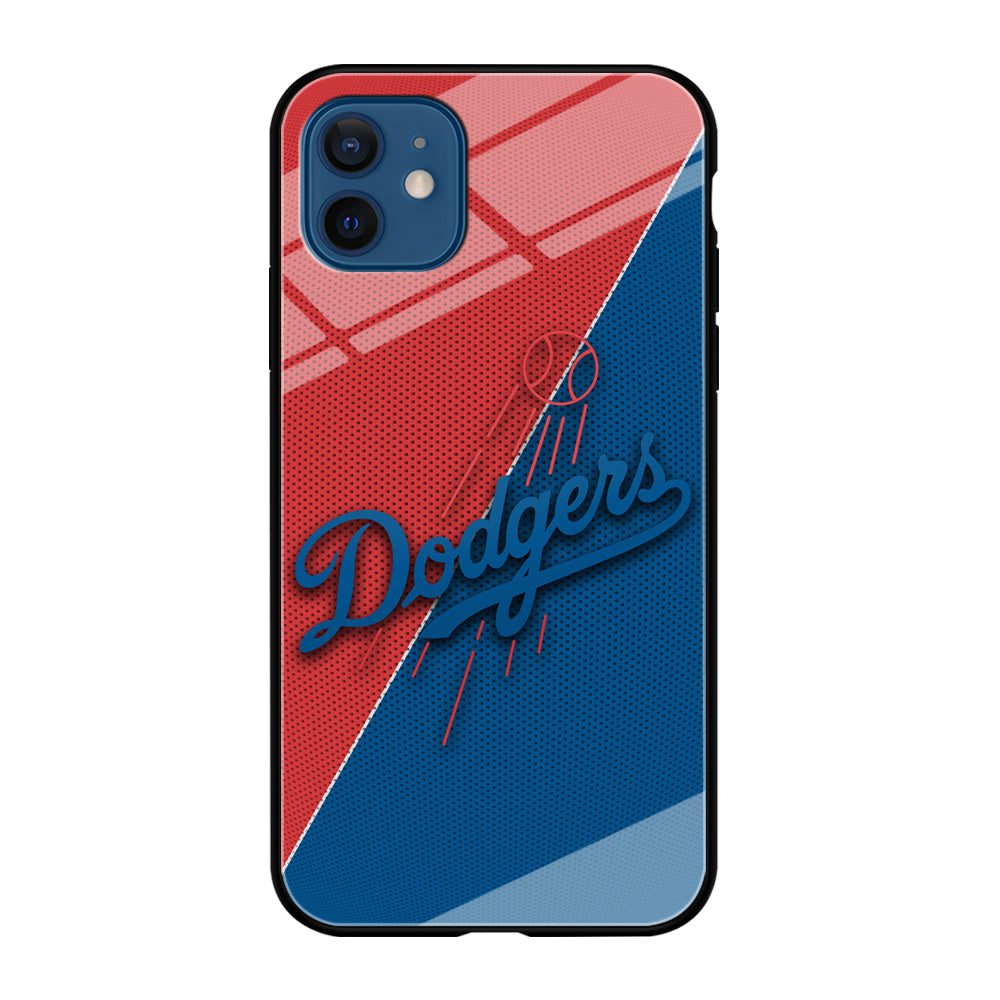 LA Dodgers Red And Blue Colour iPhone 12 Case