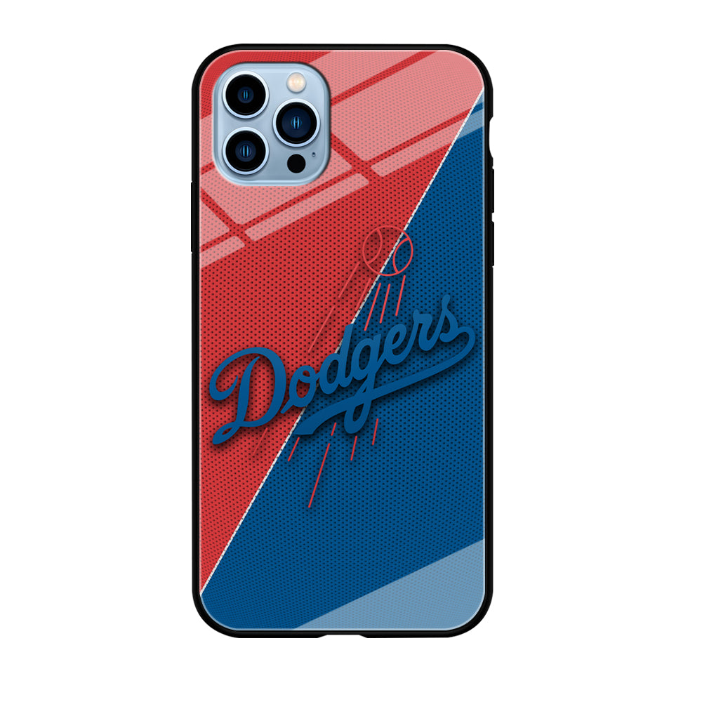 LA Dodgers Red And Blue Colour iPhone 12 Pro Case