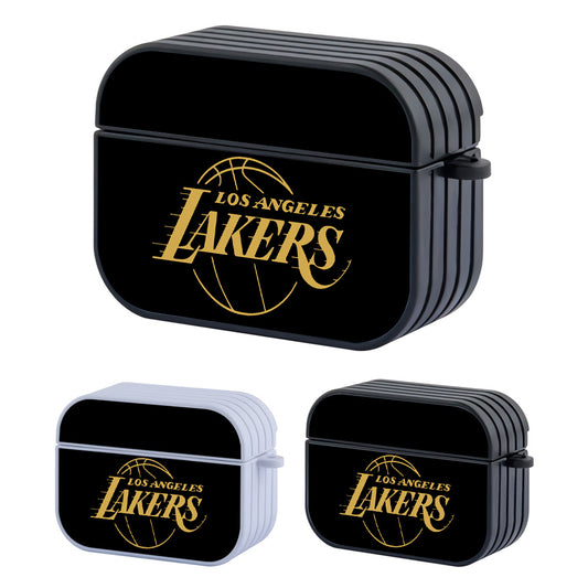 Lakers Gold Logo Hard Plastic Case Cover For Apple Airpods Pro