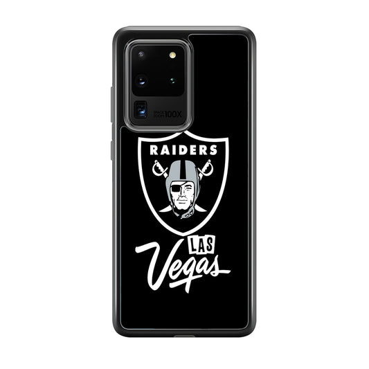 Las Vegas Raiders Symbol Of Logo Samsung Galaxy S20 Ultra Case