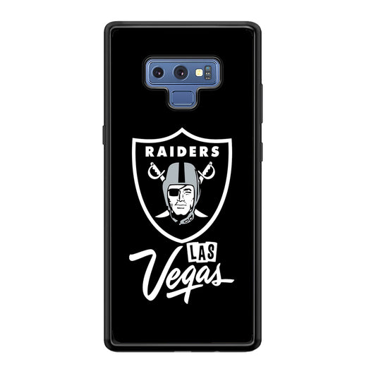 Las Vegas Raiders Symbol Of Logo Samsung Galaxy Note 9 Case