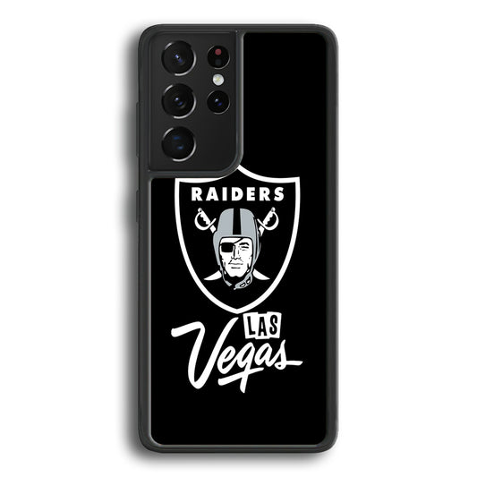 Las Vegas Raiders Symbol Of Logo Samsung Galaxy S21 Ultra Case