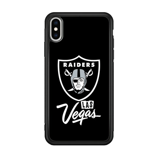 Las Vegas Raiders Symbol Of Logo iPhone XS Case